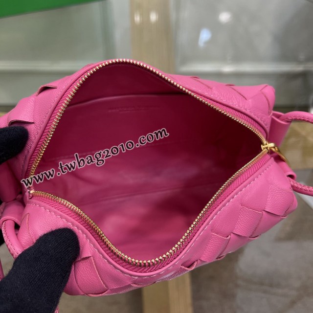 Bottega veneta高端女包 98090 寶緹嘉新款編織小方包 BV經典款編織小號肩背女包  gxz1310